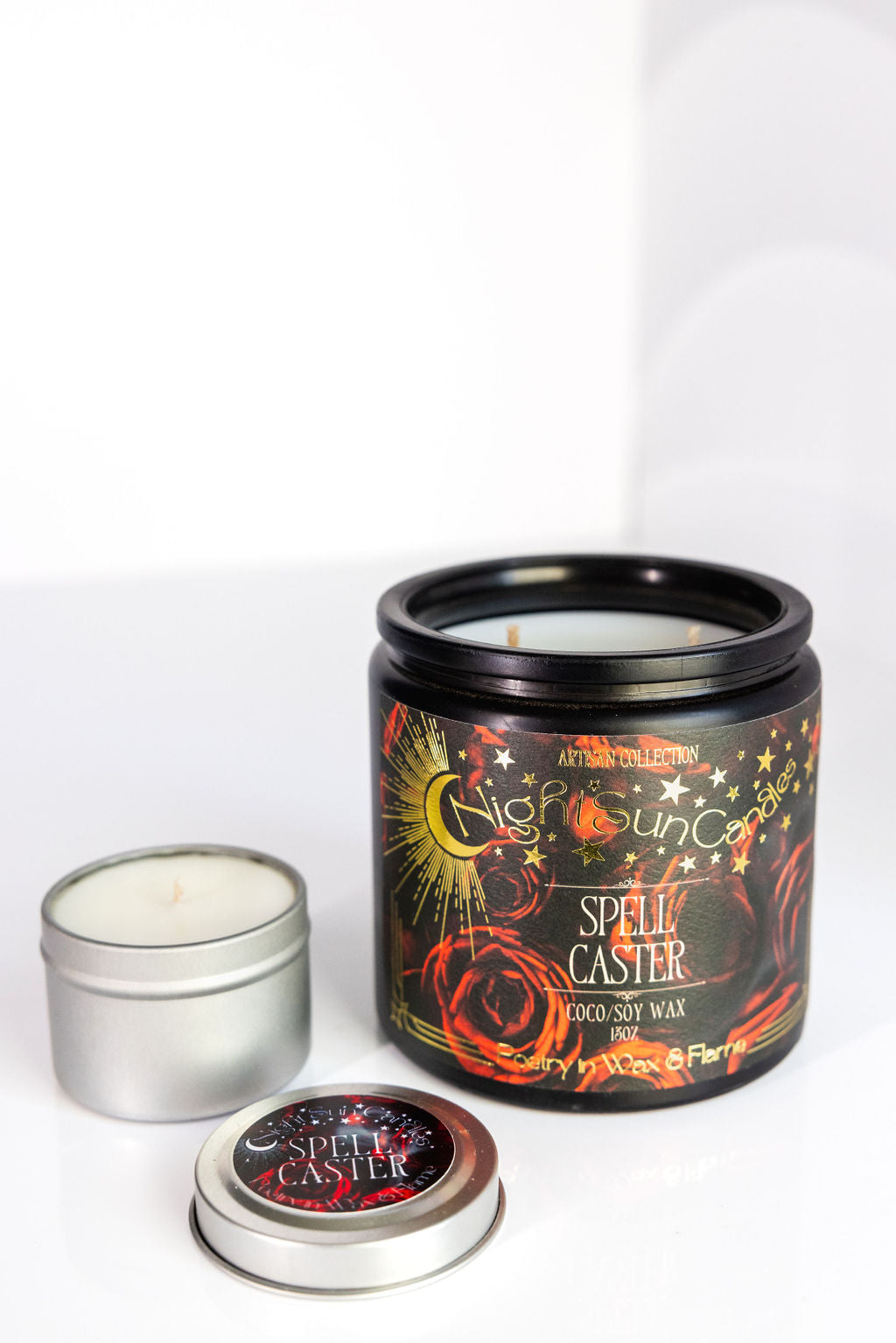 Spell Caster Handmade Non Toxic Candles - Sunshine Alchemists & Soap Co