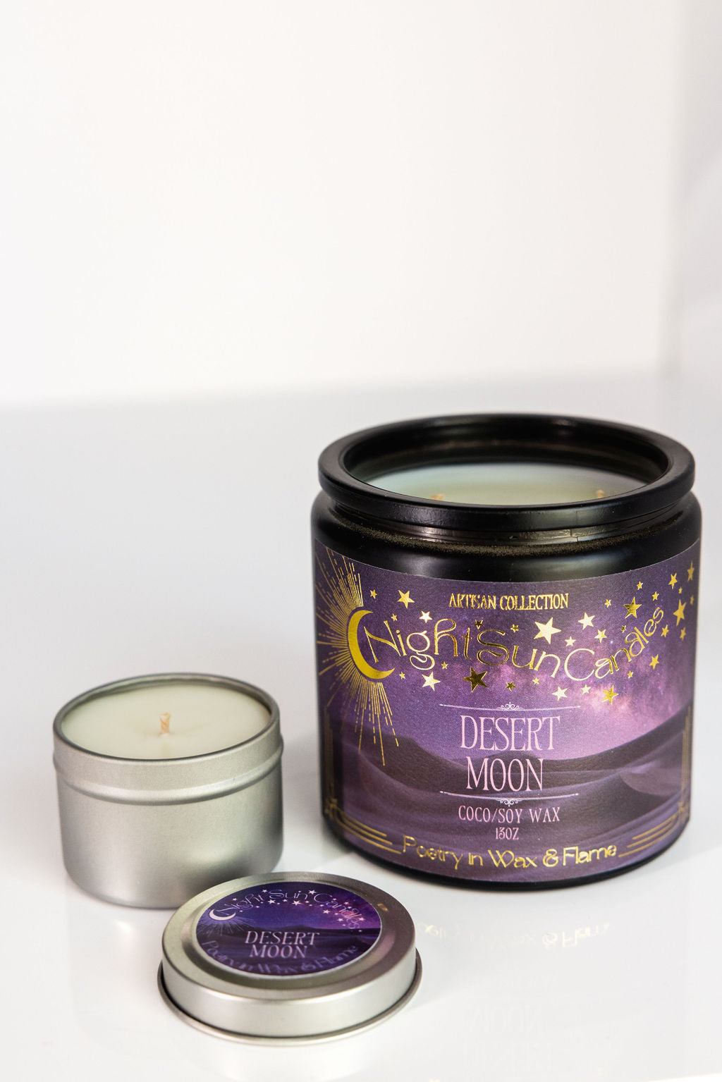 Desert Moon Handmade Non Toxic Candles - Sunshine Alchemists & Soap Co