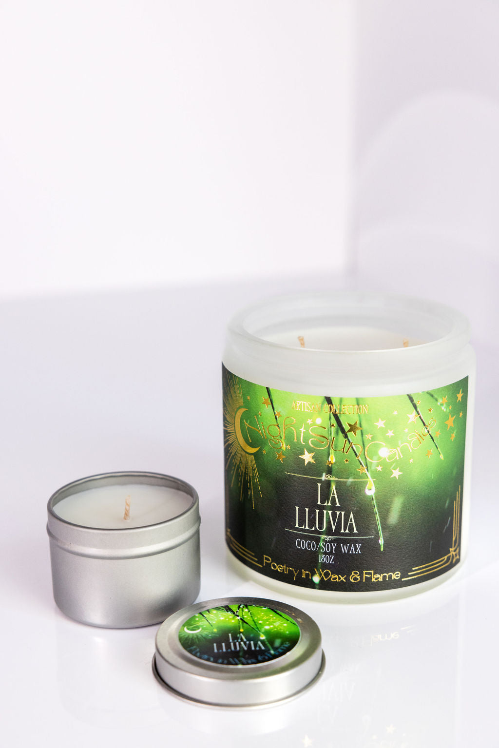 La Lluvia Handmade Non Toxic Candles - Sunshine Alchemists & Soap Co