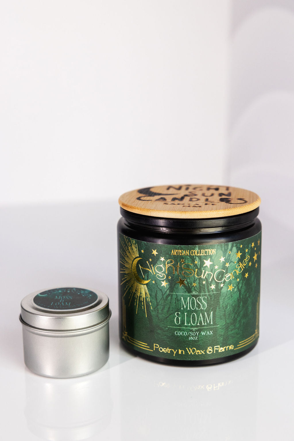 Moss + Loam Handmade Non Toxic Candles - Sunshine Alchemists & Soap Co