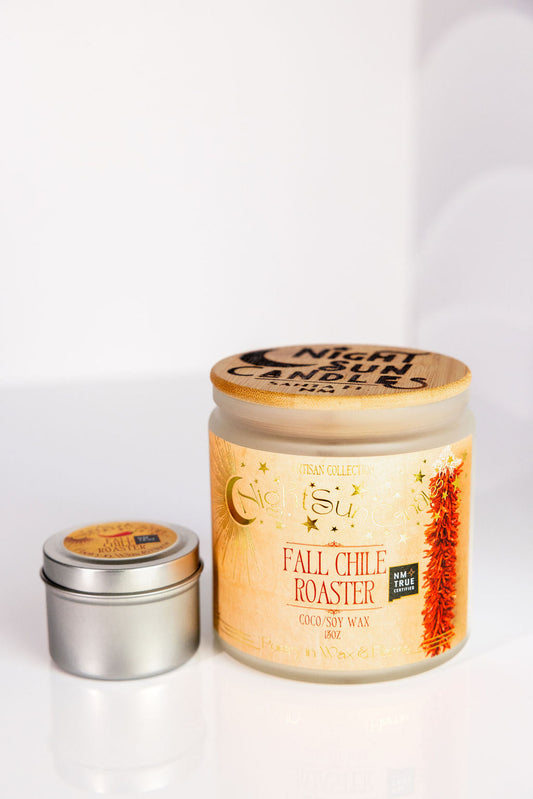 Fall Chile Roaster Handmade Non Toxic Candles - Sunshine Alchemists & Soap Co