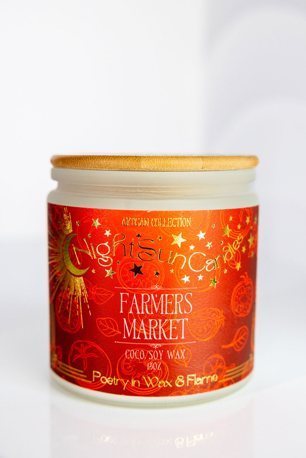 Farmer's Market Handmade Non Toxic Candles - Sunshine Alchemists & Soap Co