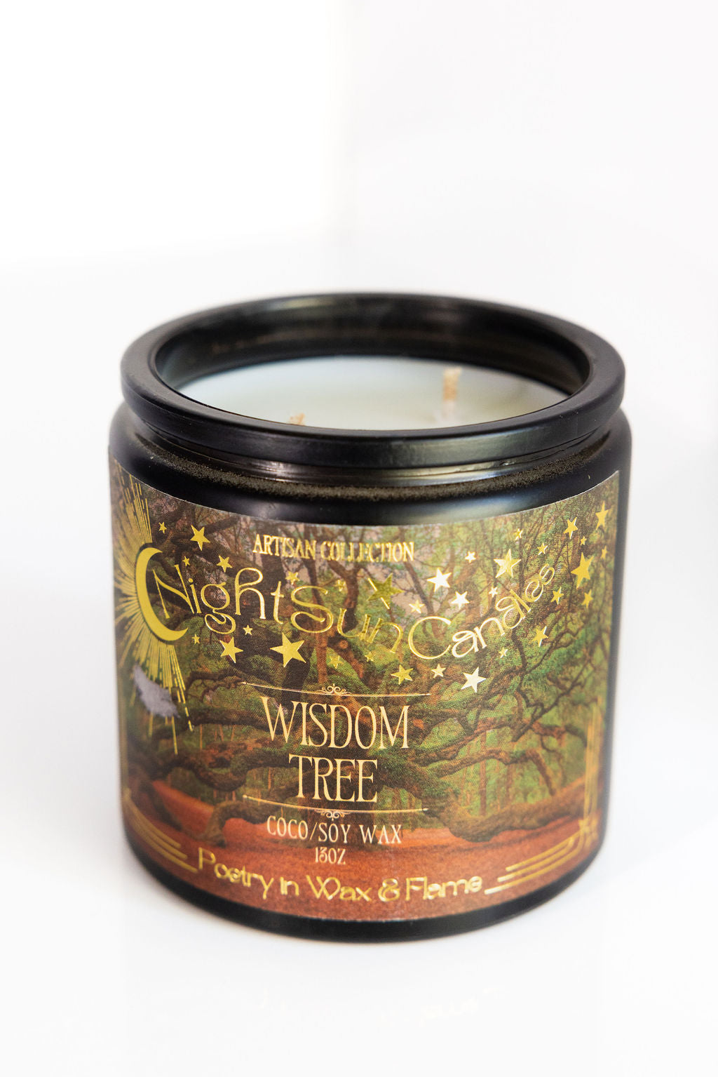 Wisdom Tree Handmade Non Toxic Candles - Sunshine Alchemists & Soap Co