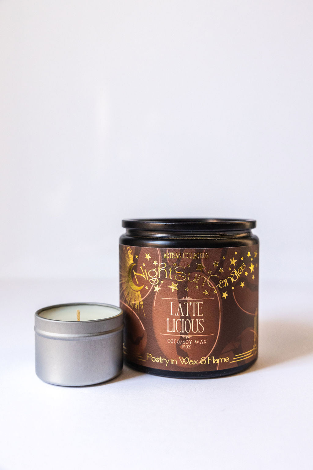 Latte Licious Handmade Non Toxic Candles - Sunshine Alchemists & Soap Co