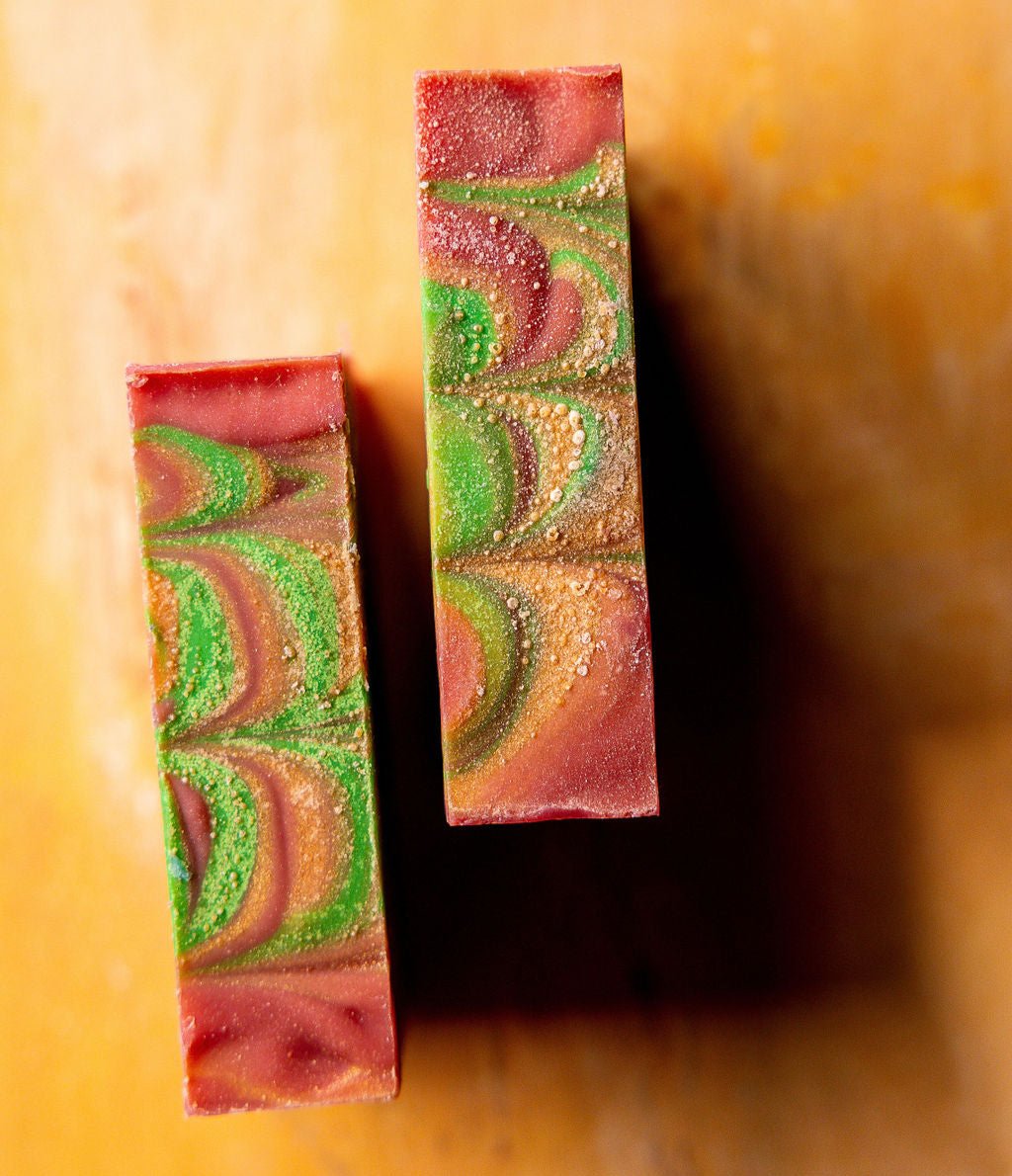 Caramel Apple Cider Vegan Organic Handmade Soap - Sunshine Alchemists & Soap Co