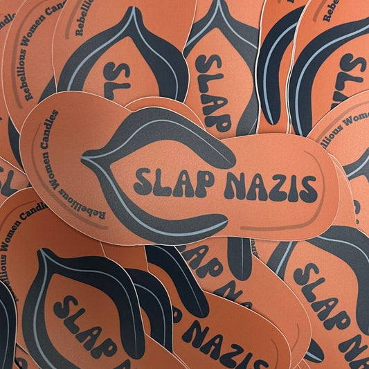 Slap Nazis Chancla sticker