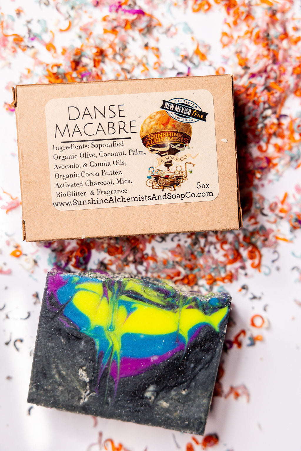 Danse Macabre Vegan Organic Handmade Soap - Sunshine Alchemists & Soap Co