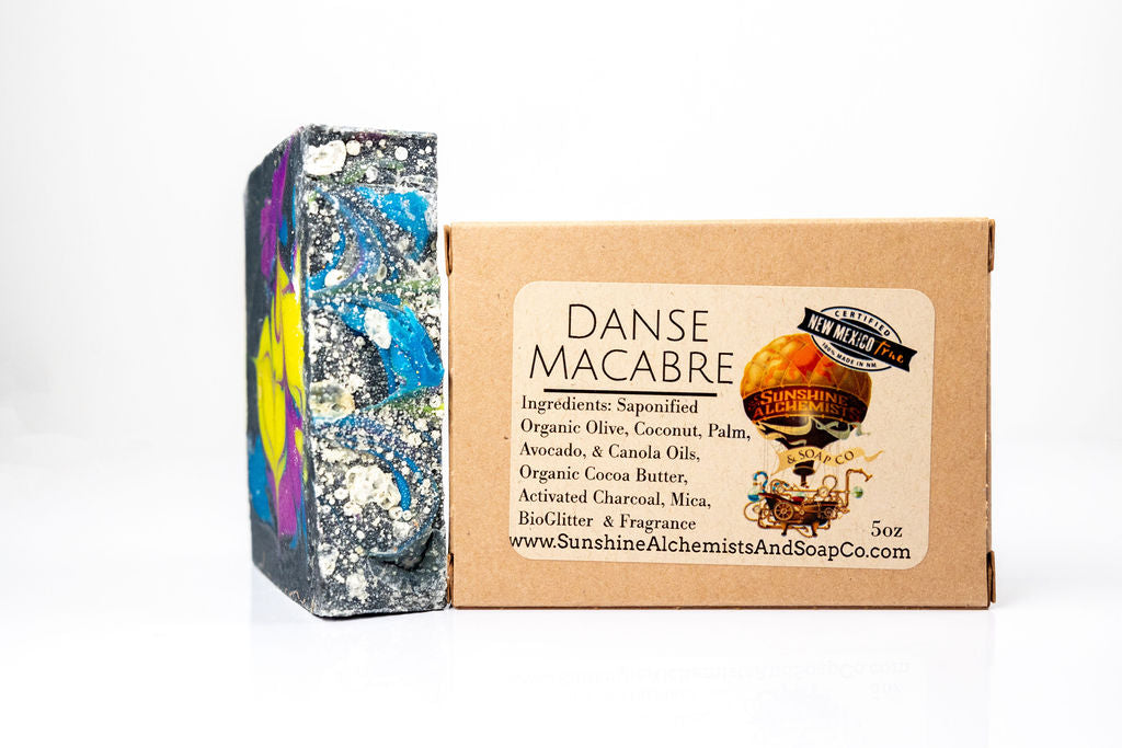 Danse Macabre Vegan Organic Handmade Soap - Sunshine Alchemists & Soap Co