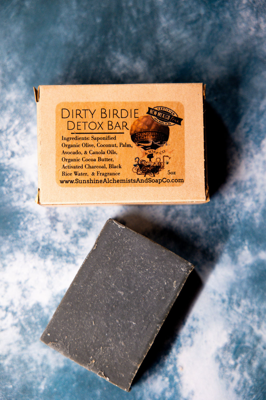 Dirty Birdie Detox Bar Vegan Organic Handmade Soap - Sunshine Alchemists & Soap Co