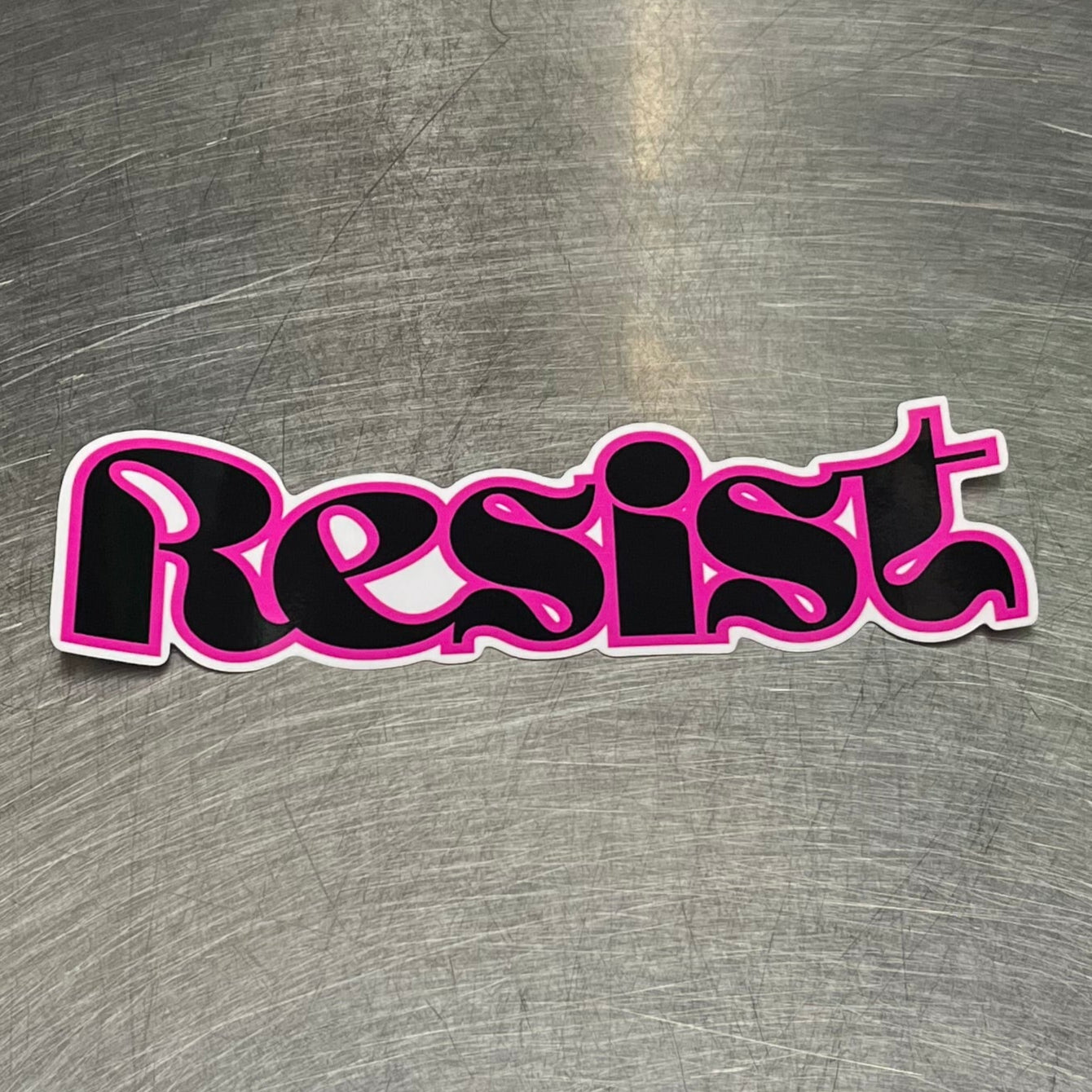 RESIST sticker