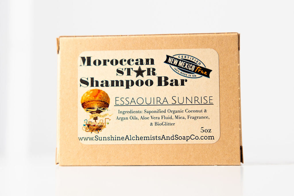 Essaouira Sunrise Handmade Organic Conditioning Shampoo Bar - Sunshine Alchemists & Soap Co