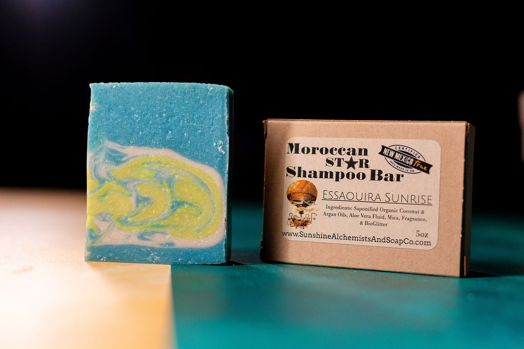 Essaouira Sunrise Handmade Organic Conditioning Shampoo Bar - Sunshine Alchemists & Soap Co