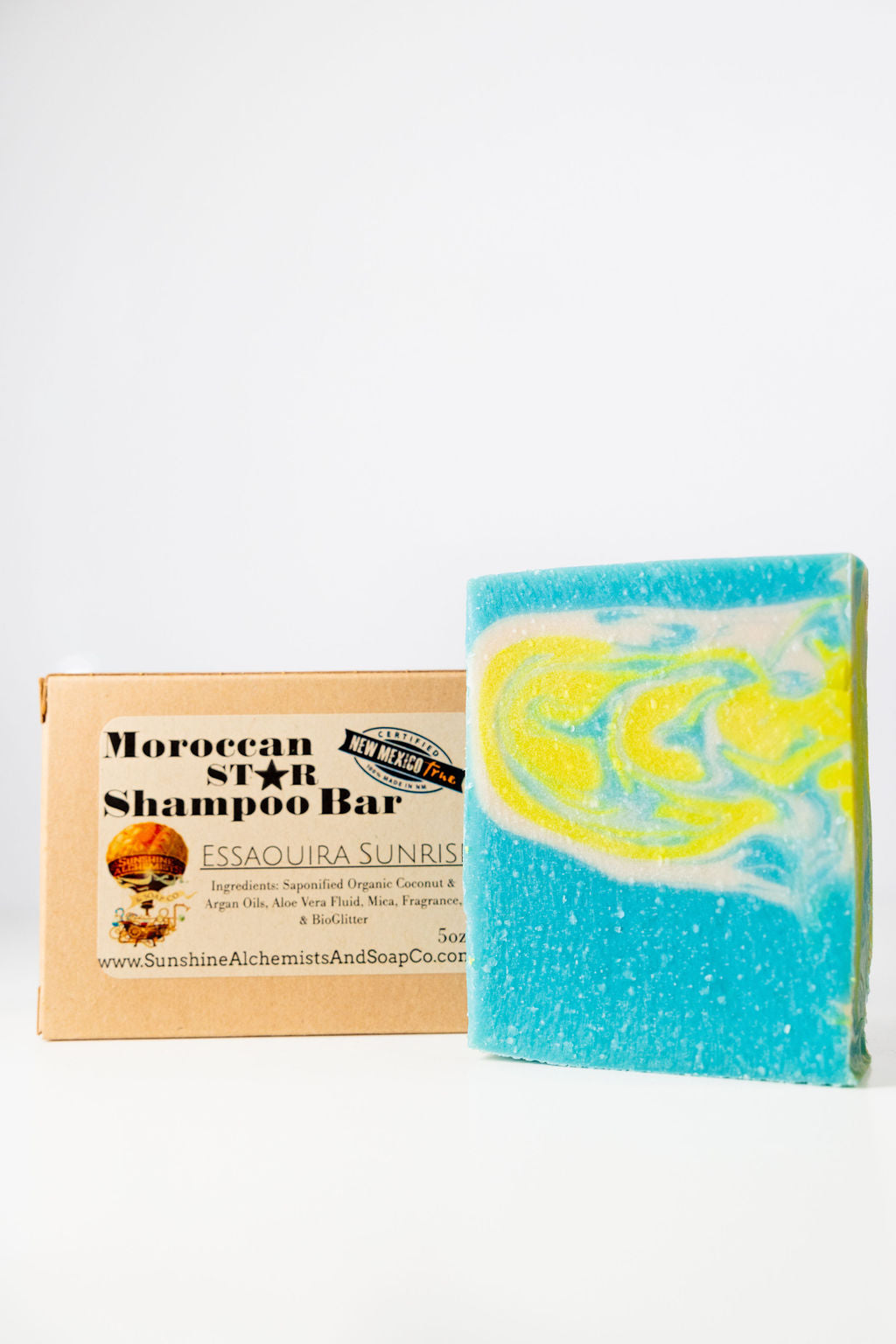 Essaouira Sunrise Handmade Organic Conditioning Shampoo Bar - Sunshine Alchemists & Soap Co