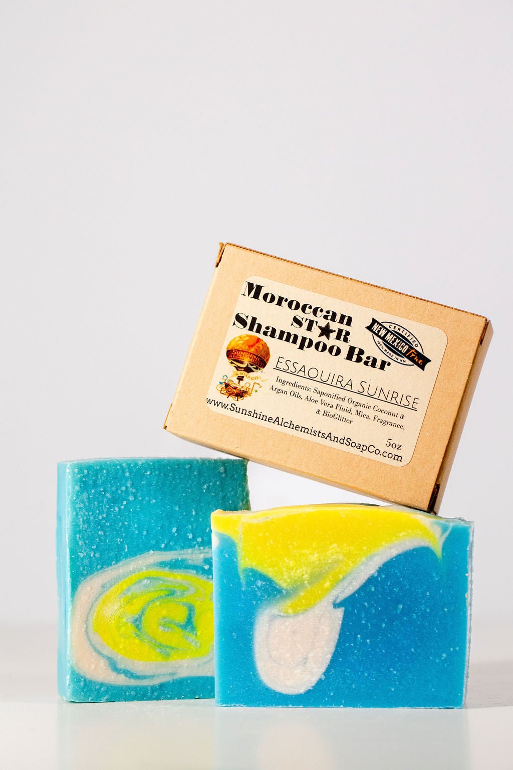 Essaouira Sunrise Handmade Organic Conditioning Shampoo Bar - Sunshine Alchemists & Soap Co