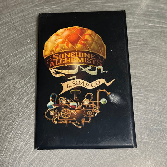 Sunship Black Rectangle Pin