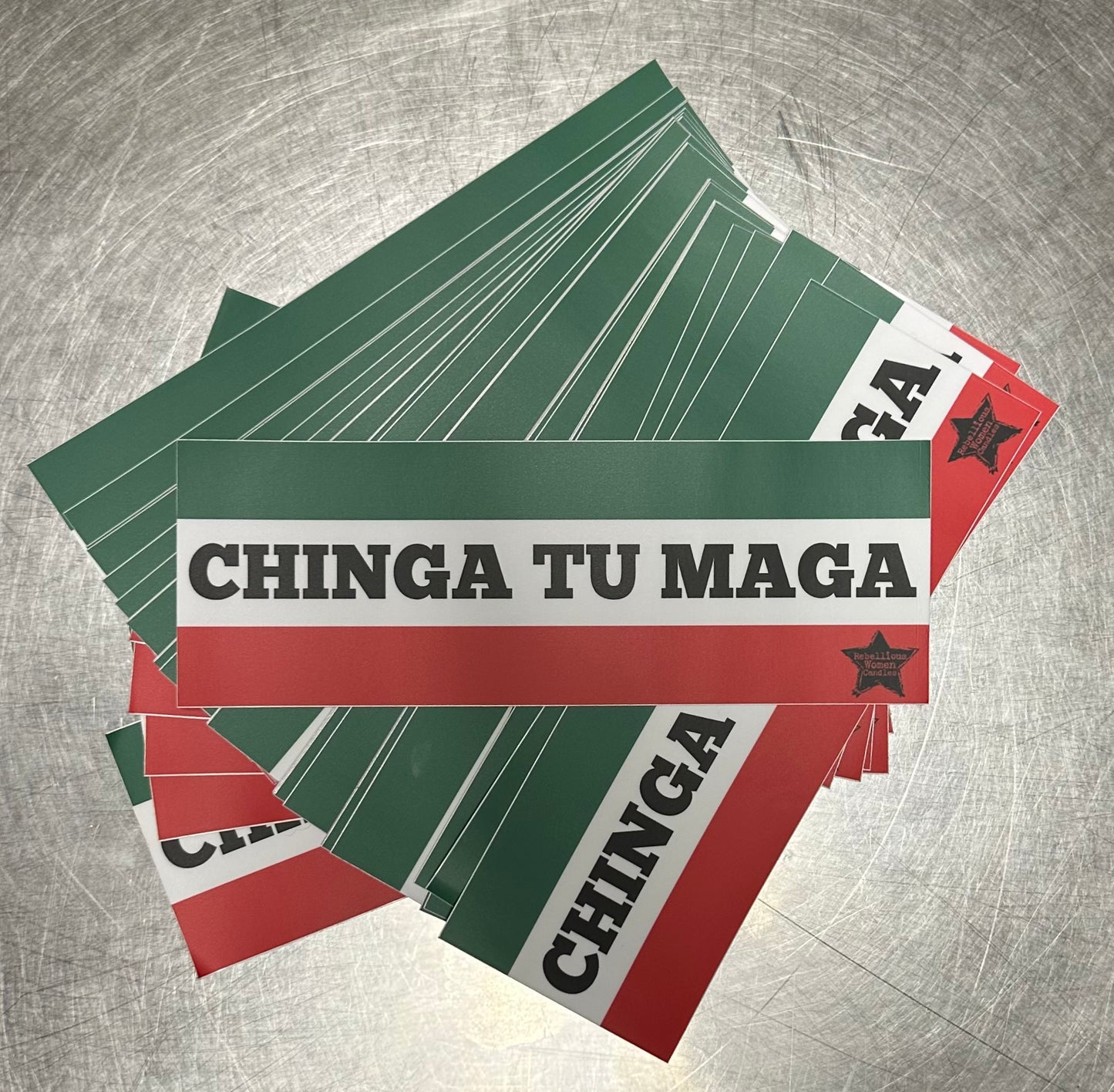 Chinga Tu MAGA Bumpersticker