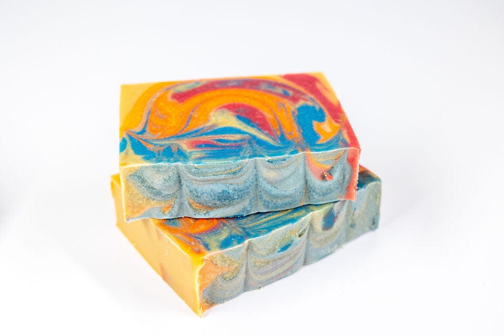 Flower Power Patchouli Vegan Organic Handmade Soap - Sunshine Alchemists & Soap Co