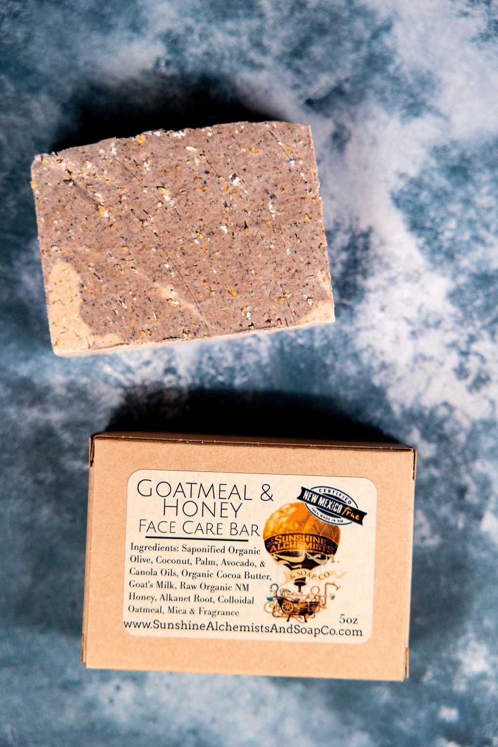 Goatmeal & Honey Handmade Soap For Face - Sunshine Alchemists & Soap Co