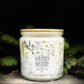 Wintery Mintery Handmade Non Toxic Candles - Sunshine Alchemists & Soap Co