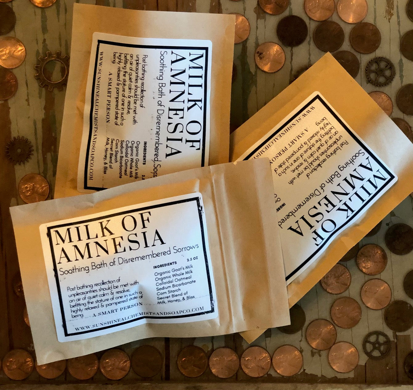 Milk of Amnesia Organic Milk Bath - Sunshine Alchemists & Soap Co