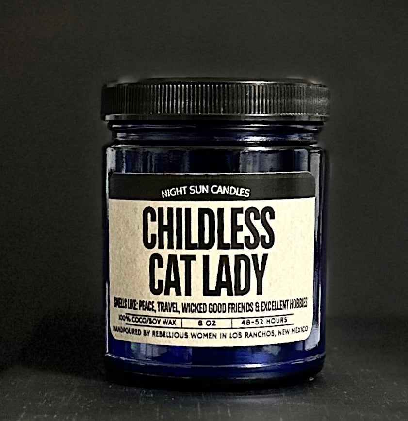 Childless Cat Lady Candle