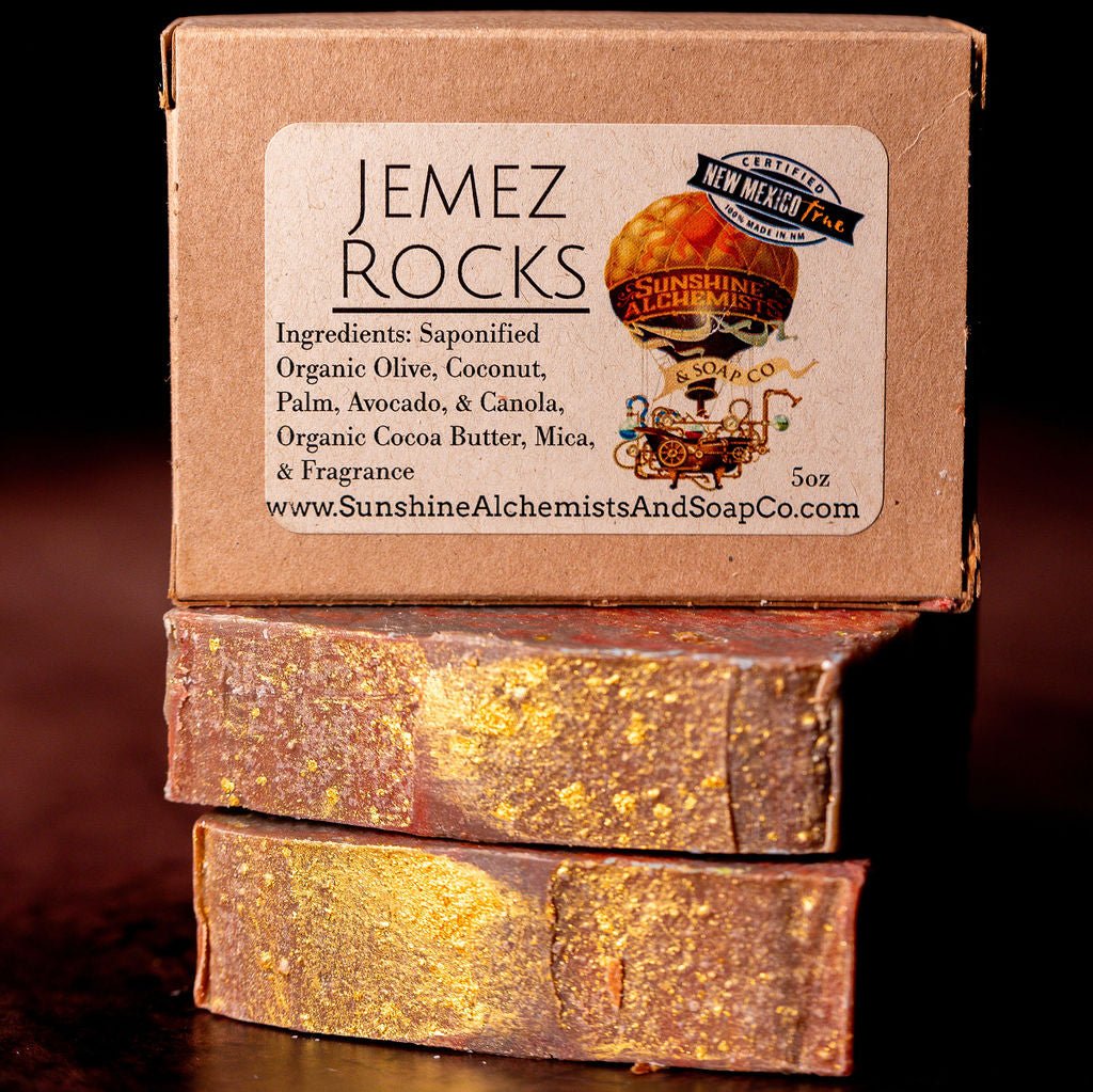 Jemez Rocks New Mexican Organic Handmade Soap - Sunshine Alchemists & Soap Co