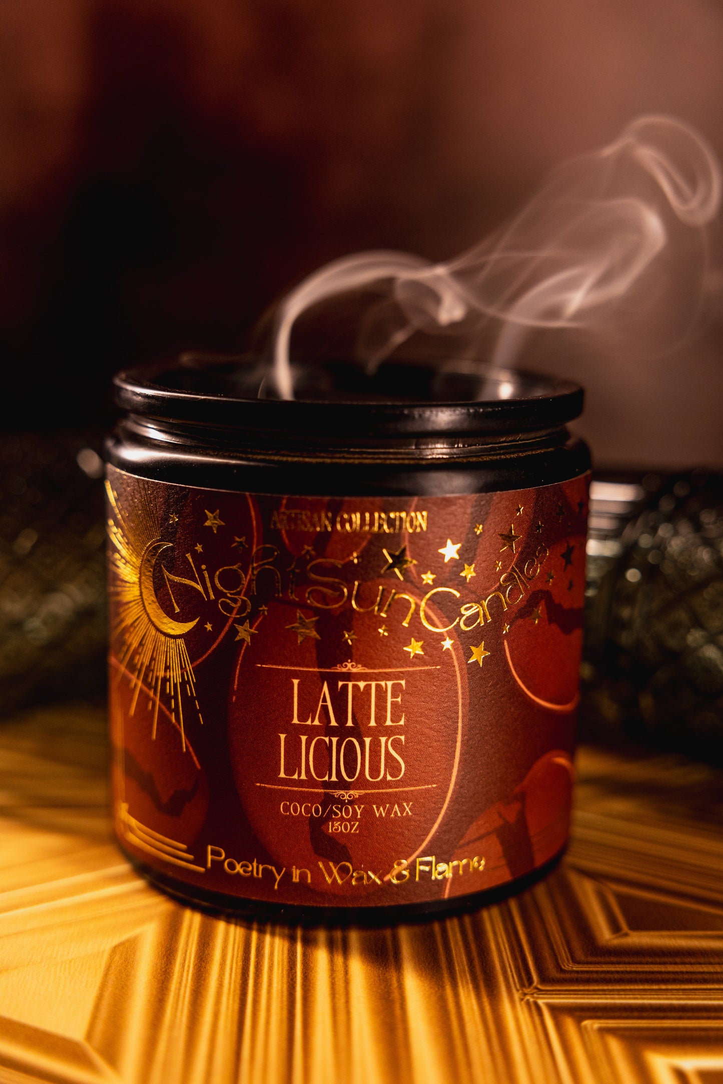 Latte Licious Handmade Non Toxic Candles - Sunshine Alchemists & Soap Co