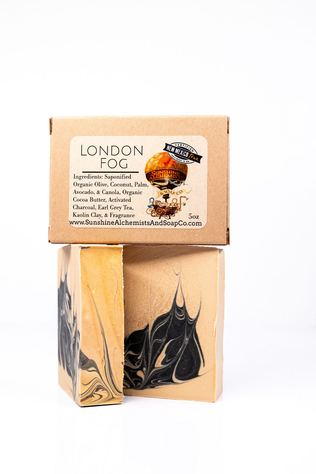 London Fog Vegan Organic Handmade Soap - Sunshine Alchemists & Soap Co