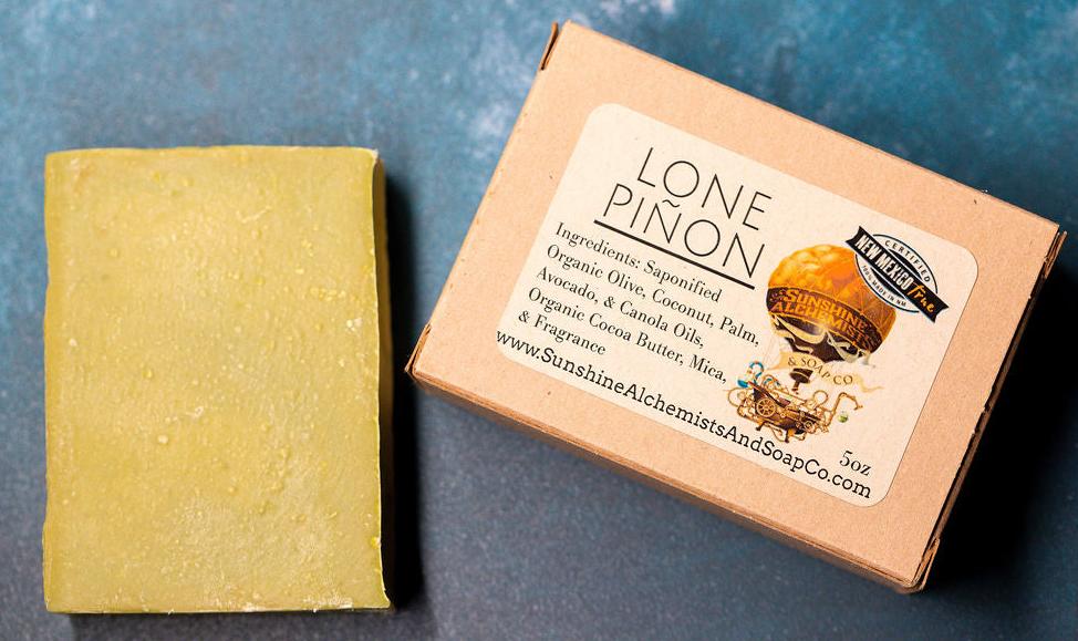 Lone Pinon Vegan Organic Handmade Soap - Sunshine Alchemists & Soap Co