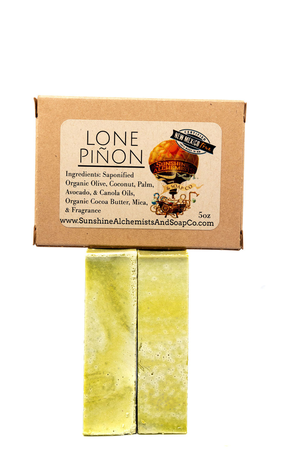 Lone Pinon Vegan Organic Handmade Soap - Sunshine Alchemists & Soap Co