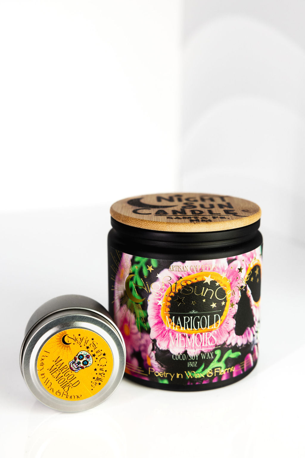 Marigold Memoirs Handmade Non Toxic Candles - Sunshine Alchemists & Soap Co