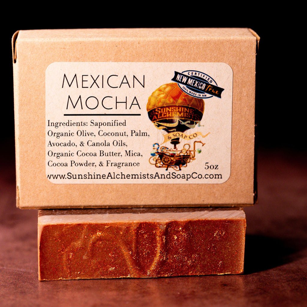 Mexican Mocha Vegan Organic Handmade Soap - Sunshine Alchemists & Soap Co