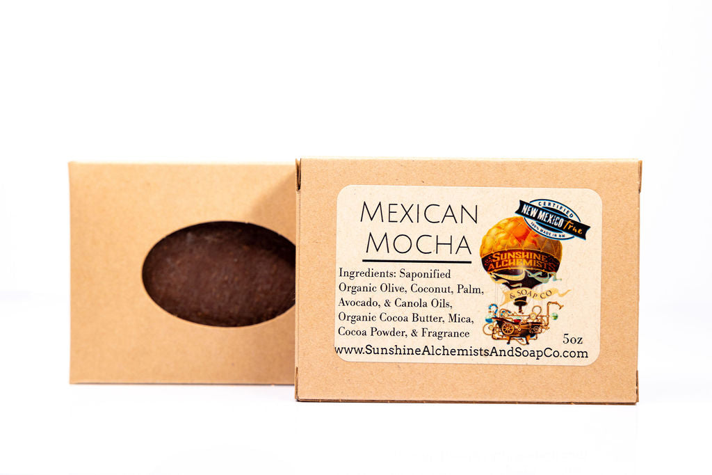 Mexican Mocha Vegan Organic Handmade Soap - Sunshine Alchemists & Soap Co