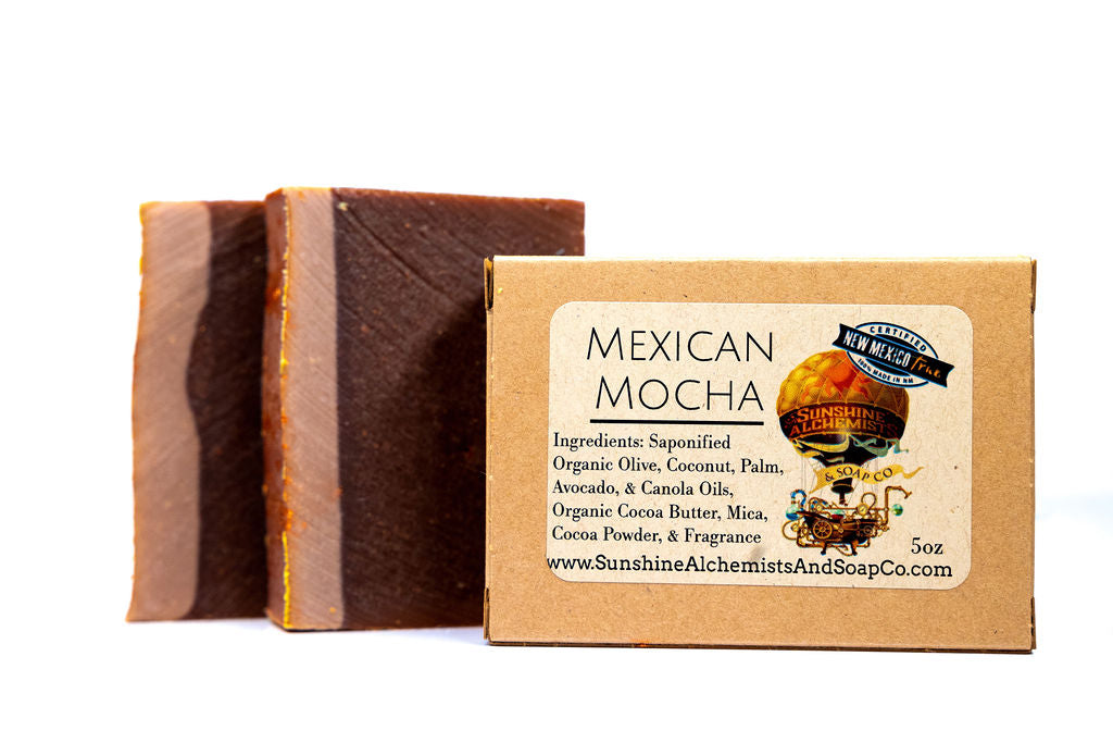 Mexican Mocha Vegan Organic Handmade Soap - Sunshine Alchemists & Soap Co