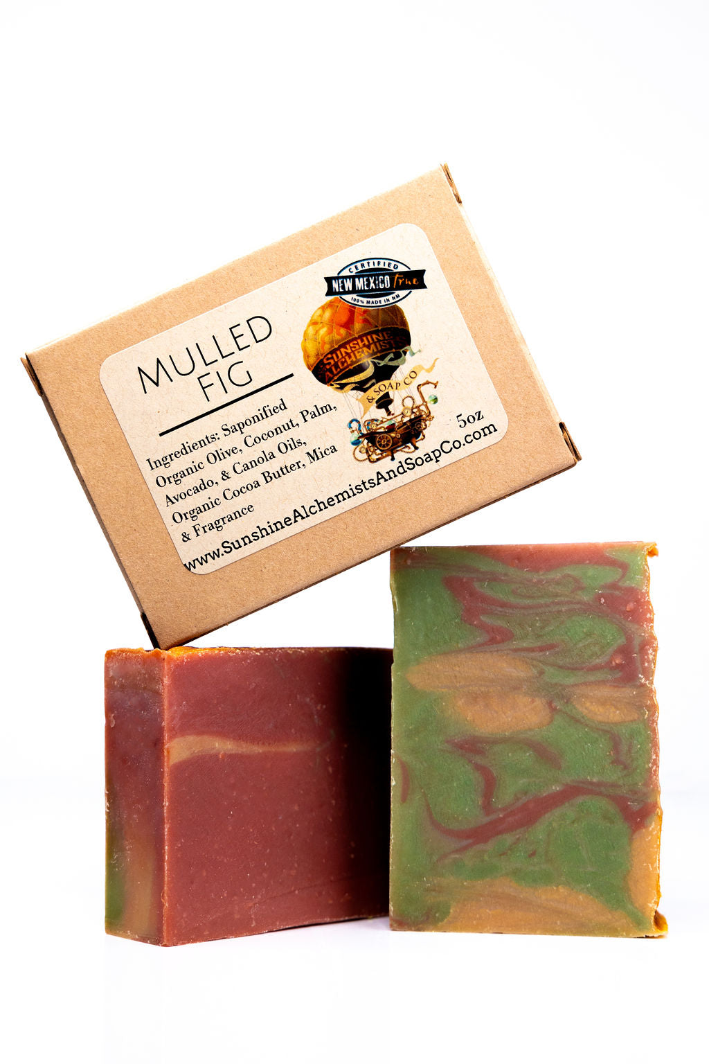 Mulled Fig Vegan Organic Handmade Soap - Sunshine Alchemists & Soap Co