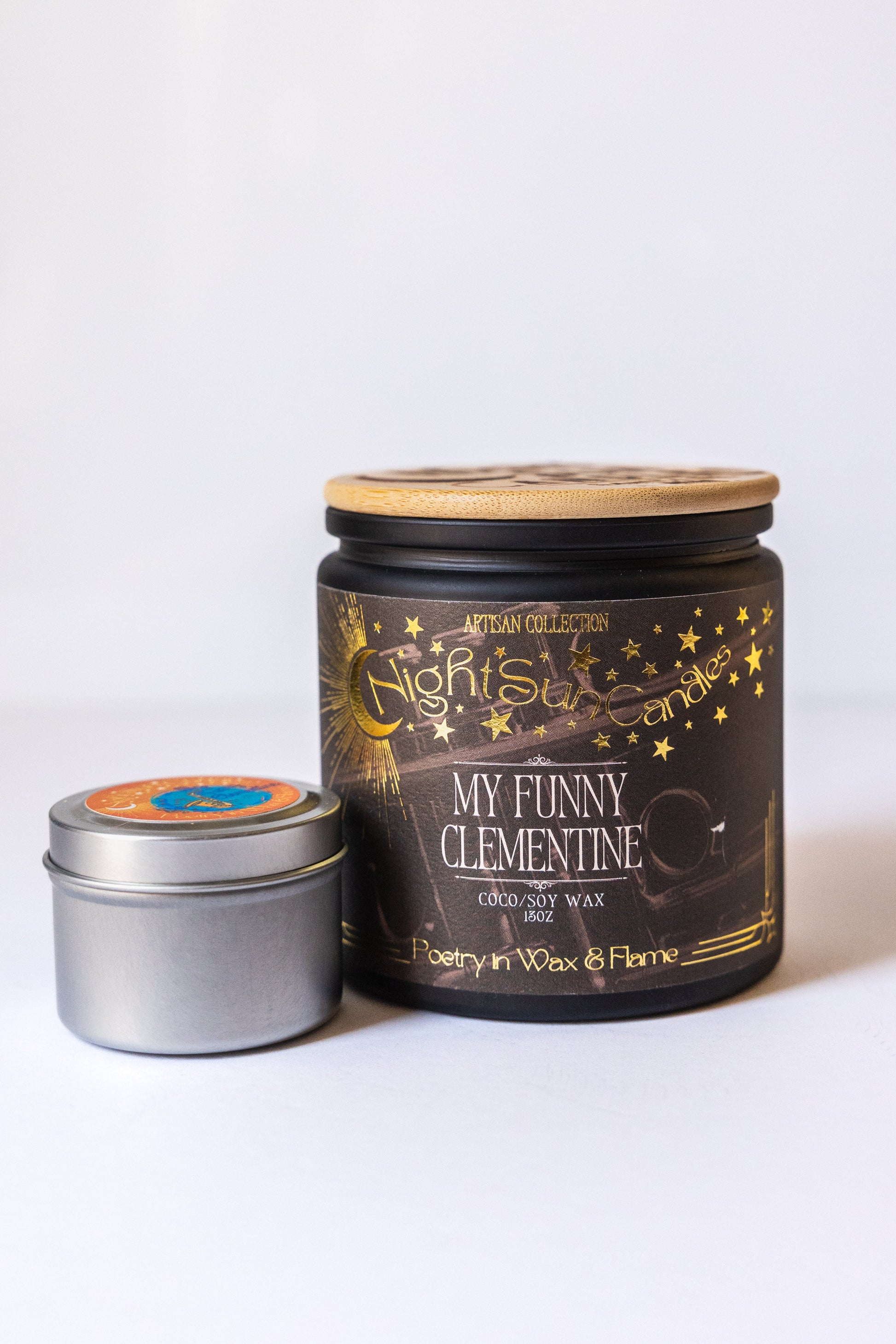 My Funny Clementine Handmade Non Toxic Candles - Sunshine Alchemists & Soap Co