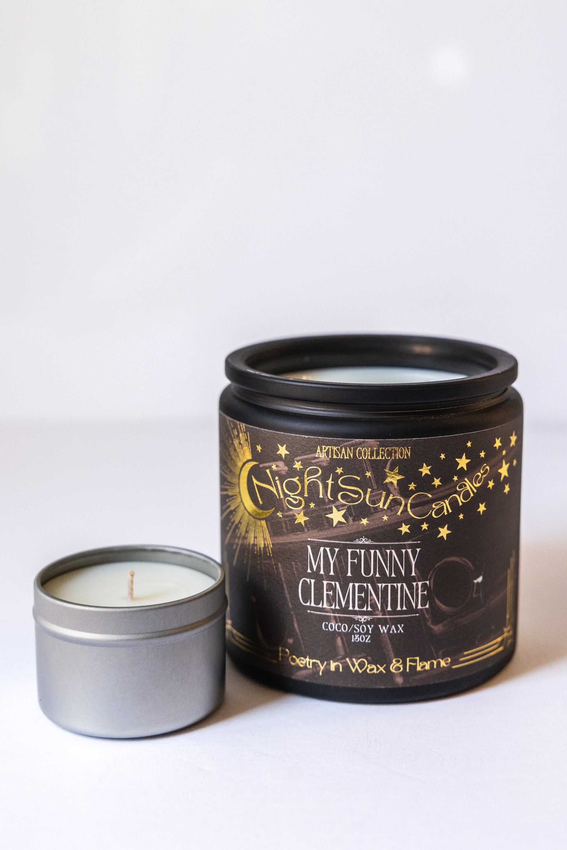 My Funny Clementine Handmade Non Toxic Candles - Sunshine Alchemists & Soap Co