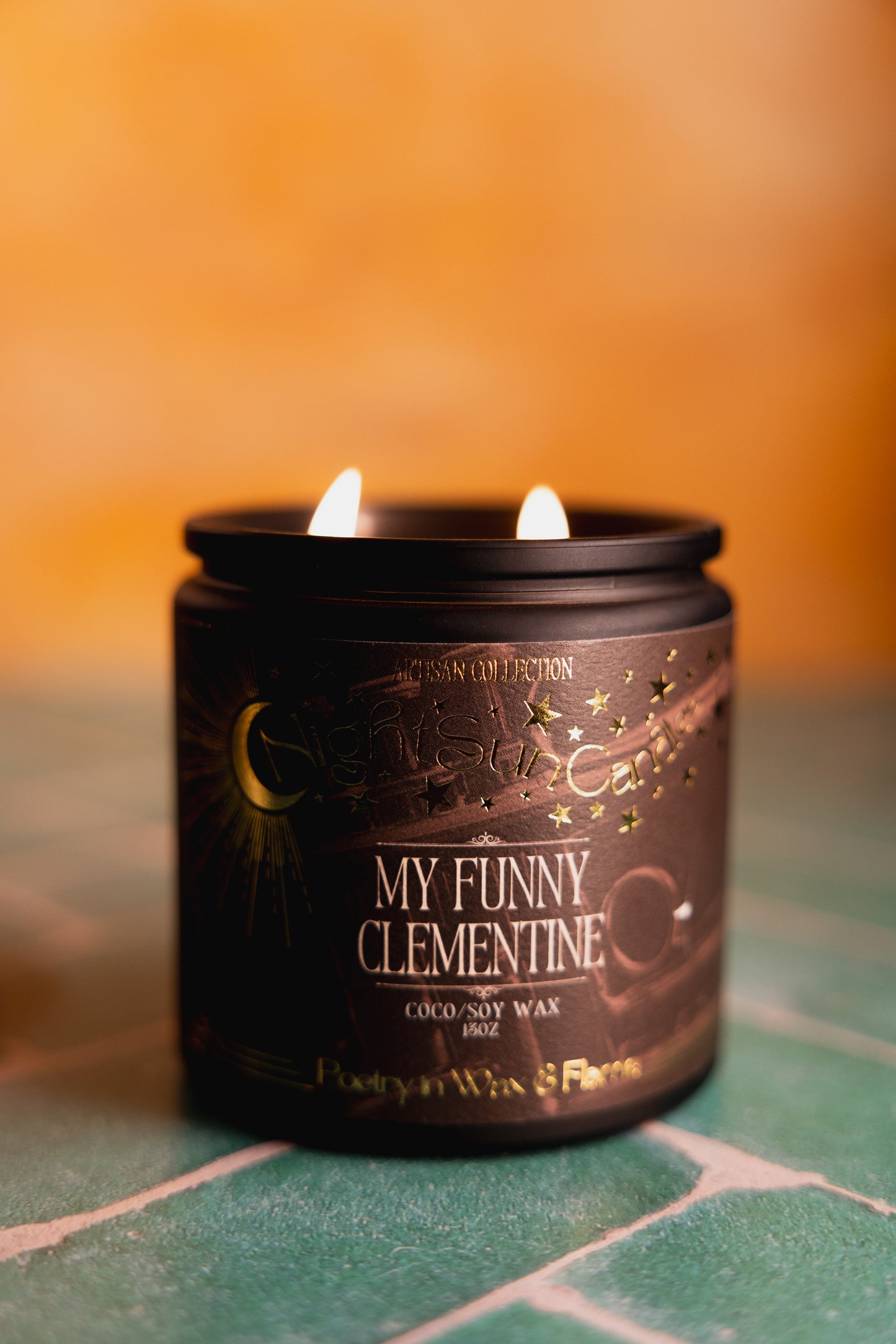 My Funny Clementine Handmade Non Toxic Candles - Sunshine Alchemists & Soap Co