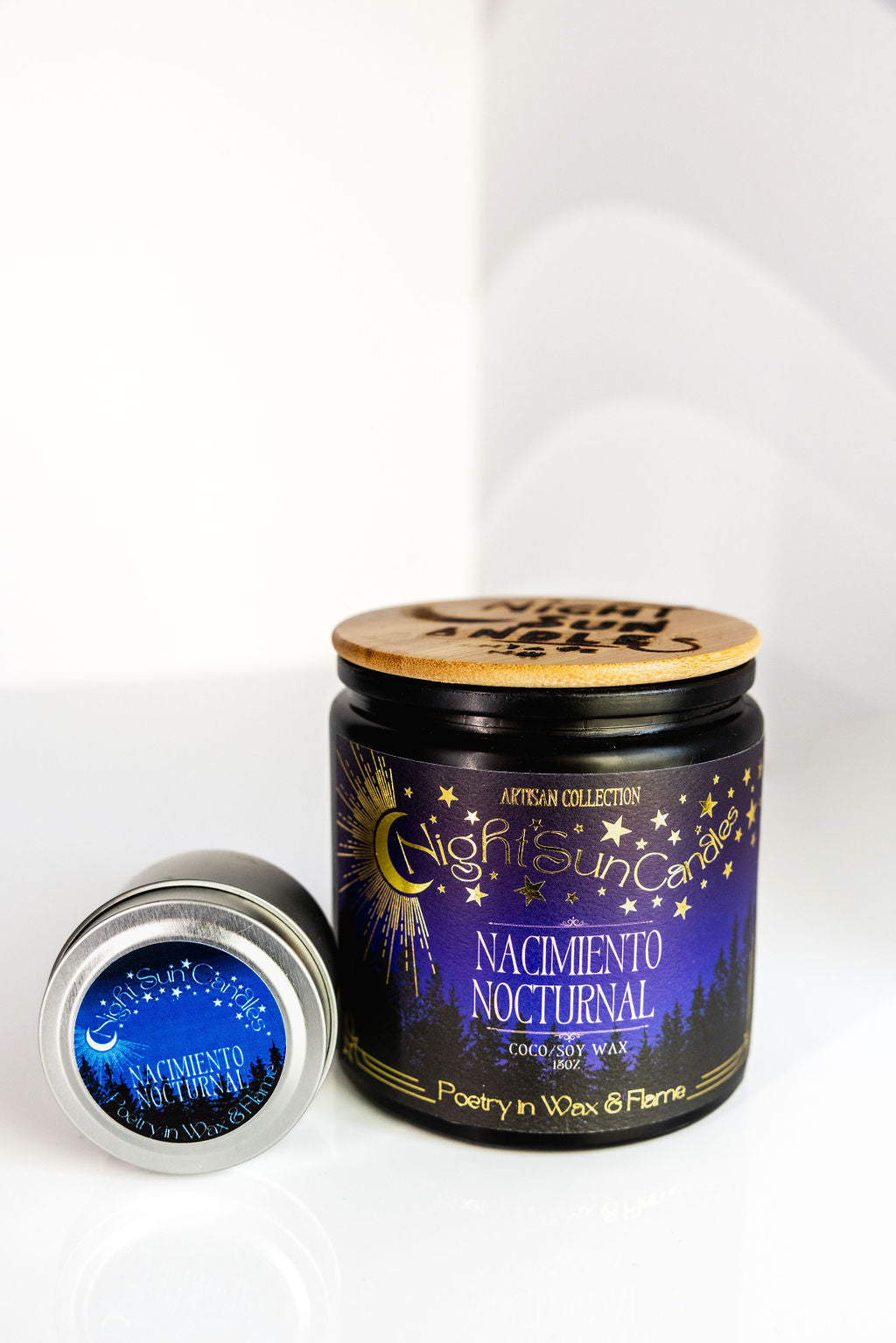 Nacimiento Nocturnal Handmade Non Toxic Candles - Sunshine Alchemists & Soap Co