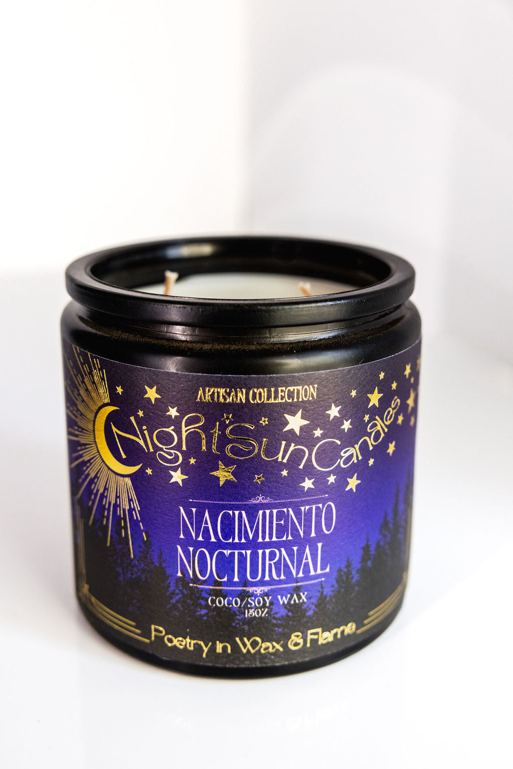 Nacimiento Nocturnal Handmade Non Toxic Candles - Sunshine Alchemists & Soap Co