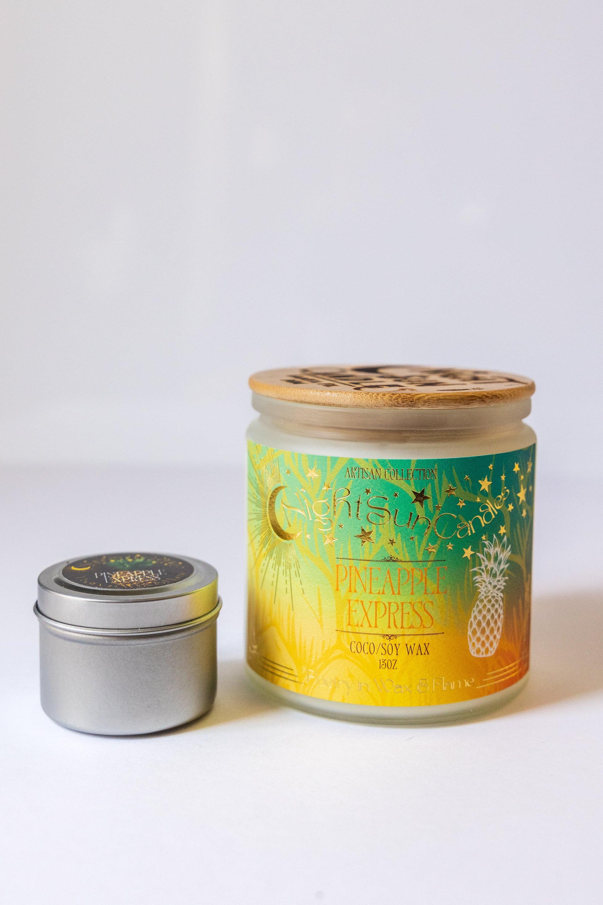 Pineapple Express Handmade Non Toxic Candles - Sunshine Alchemists & Soap Co