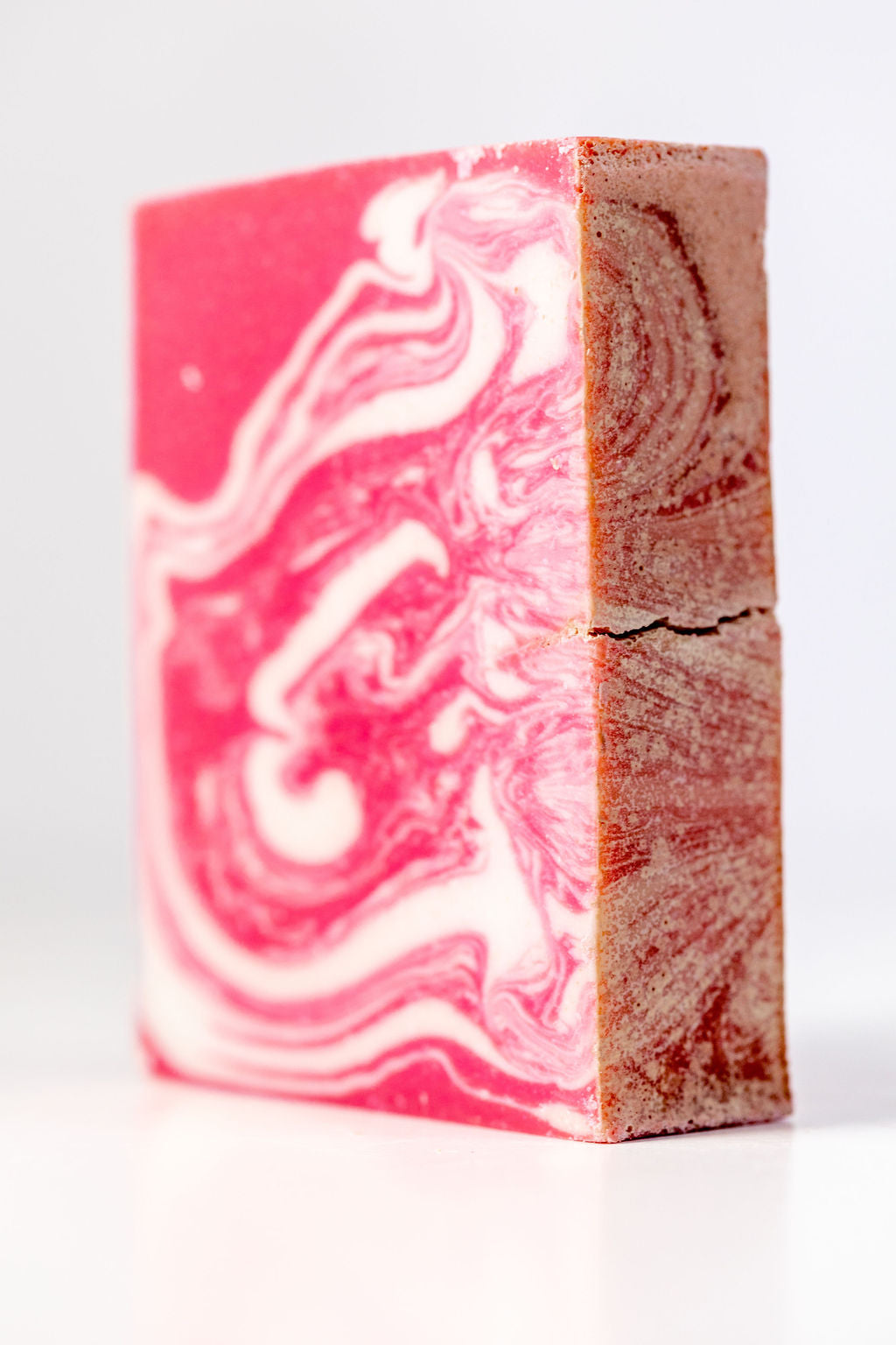 Raspberry Twist Handmade Organic Conditioning Shampoo Bar - Sunshine Alchemists & Soap Co