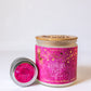 Raspberry Twist Handmade Non Toxic Candles - Sunshine Alchemists & Soap Co