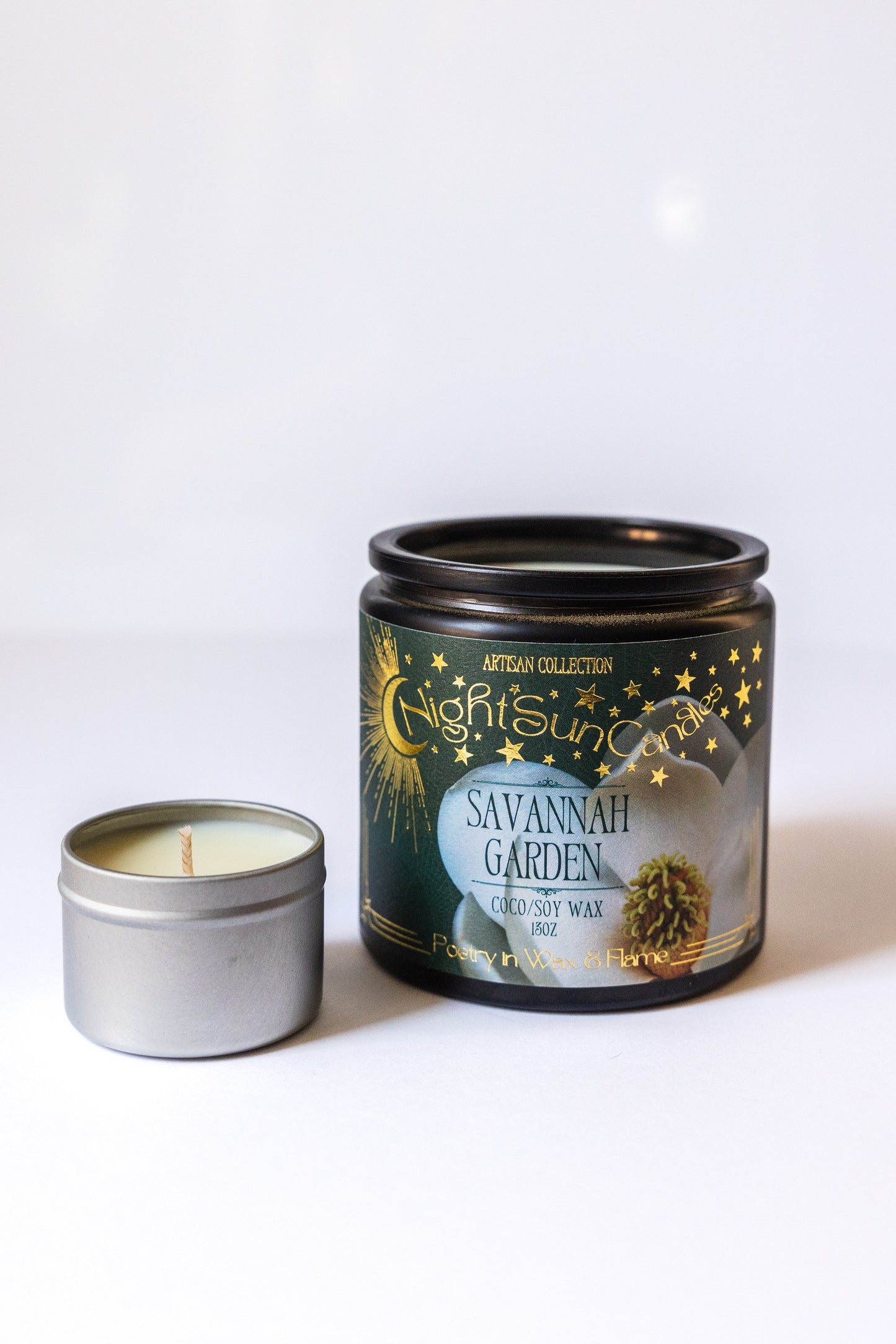 Savannah Garden Handmade Non Toxic Candles - Sunshine Alchemists & Soap Co