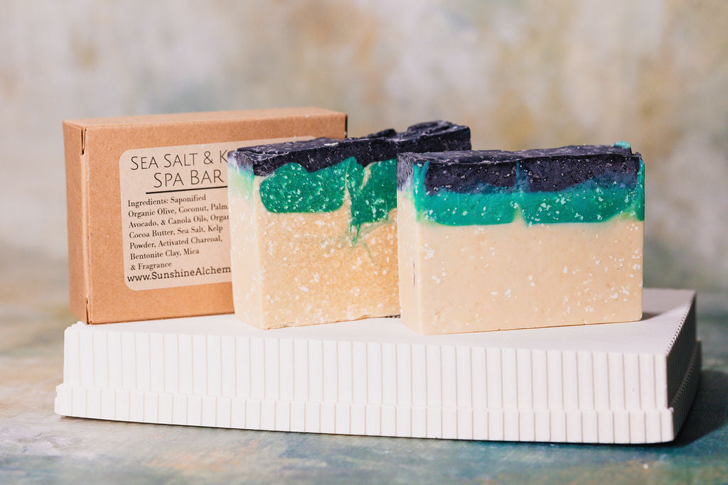 Sea Salt & Kelp Vegan Organic Handmade Soap