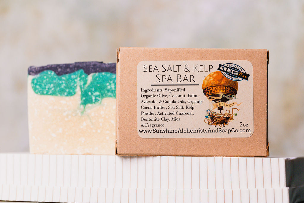 Sea Salt & Kelp Vegan Organic Handmade Soap