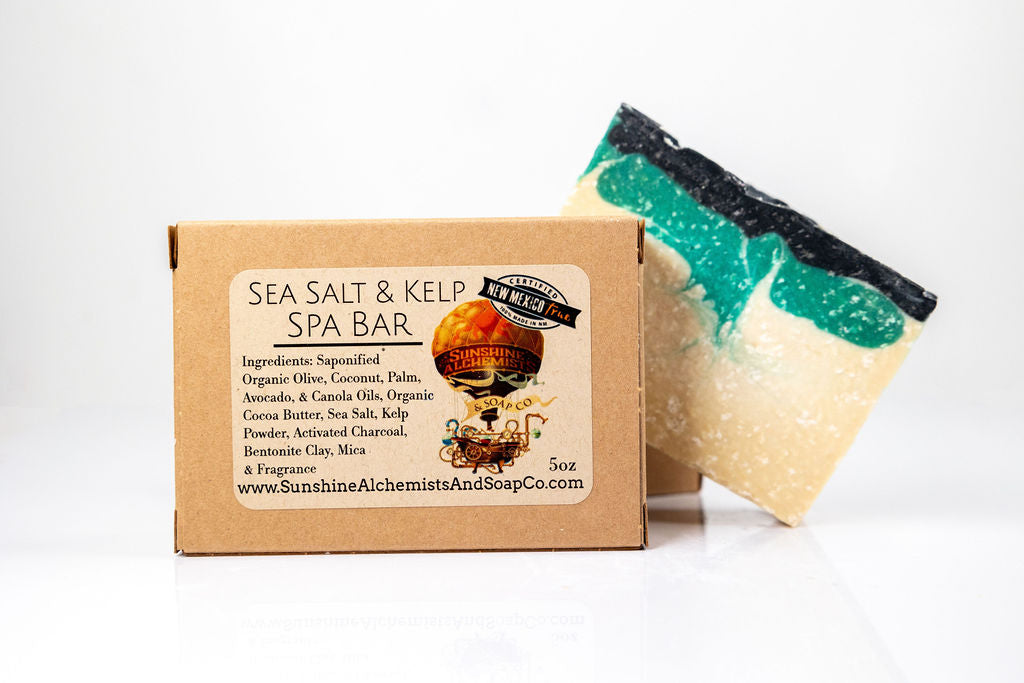 Sea Salt & Kelp Vegan Organic Handmade Soap