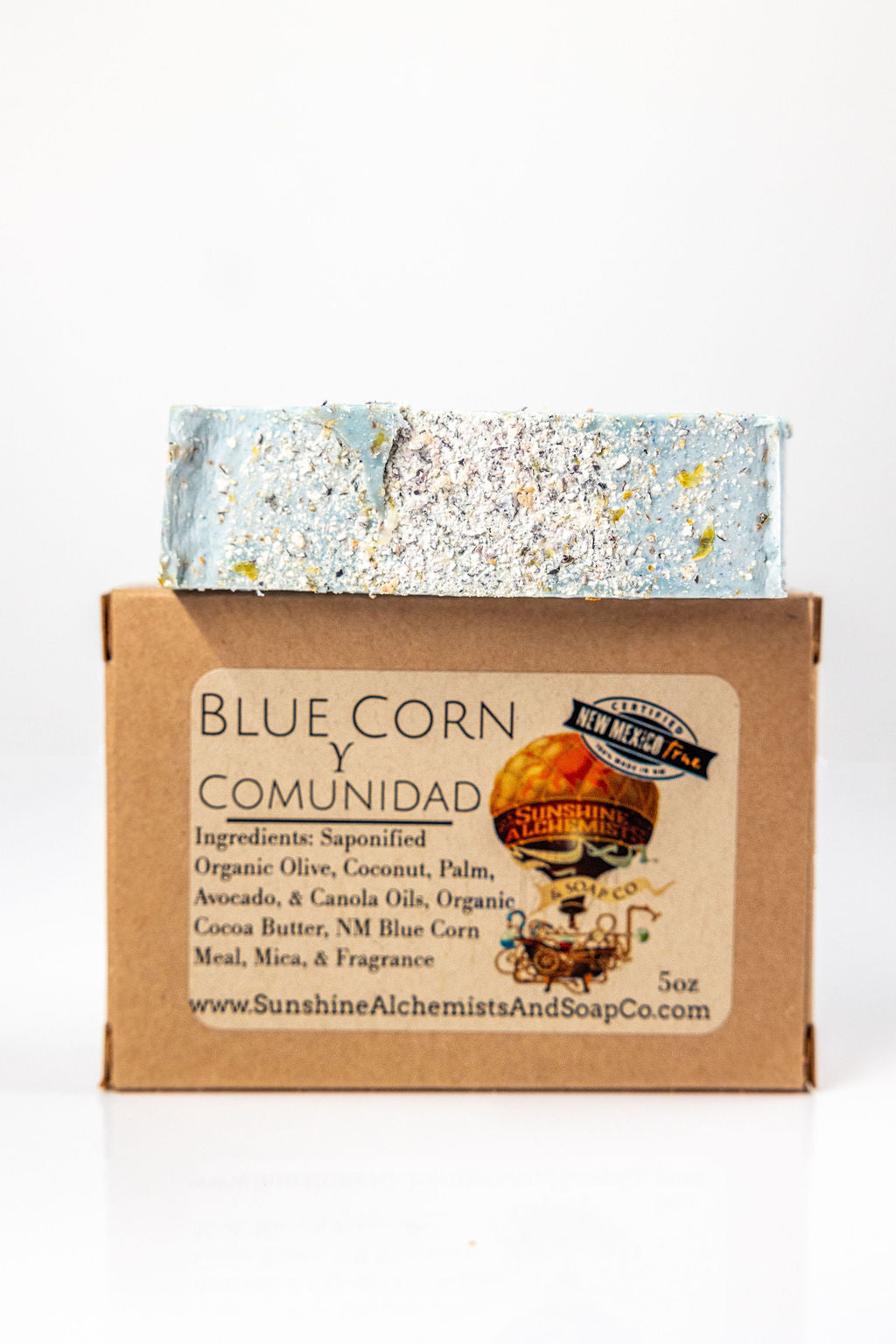 Blue Corn y Comunidad Vegan Organic Handmade Soap - Sunshine Alchemists & Soap Co