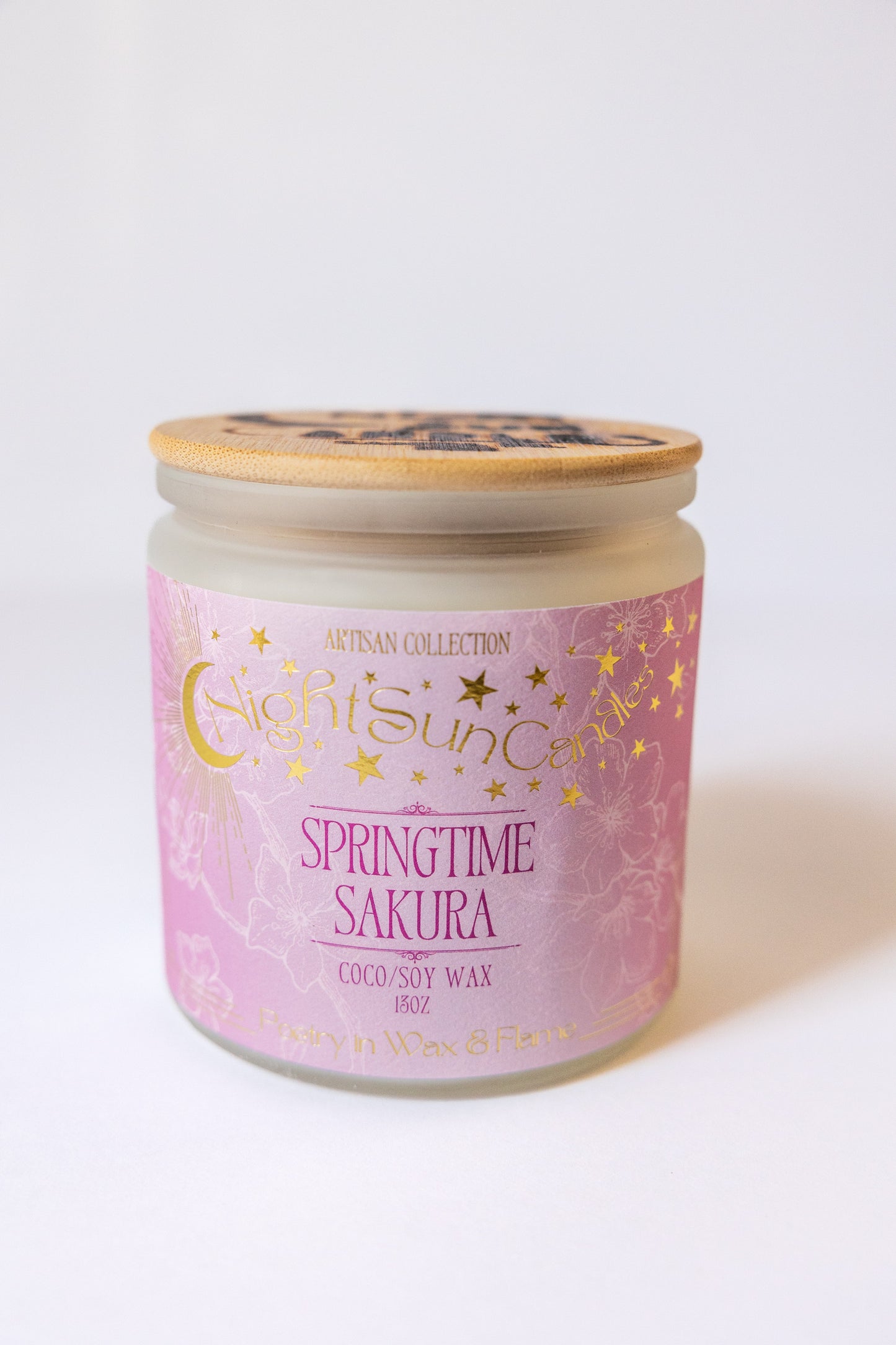 Springtime Sakura Handmade Non Toxic Candles - Sunshine Alchemists & Soap Co