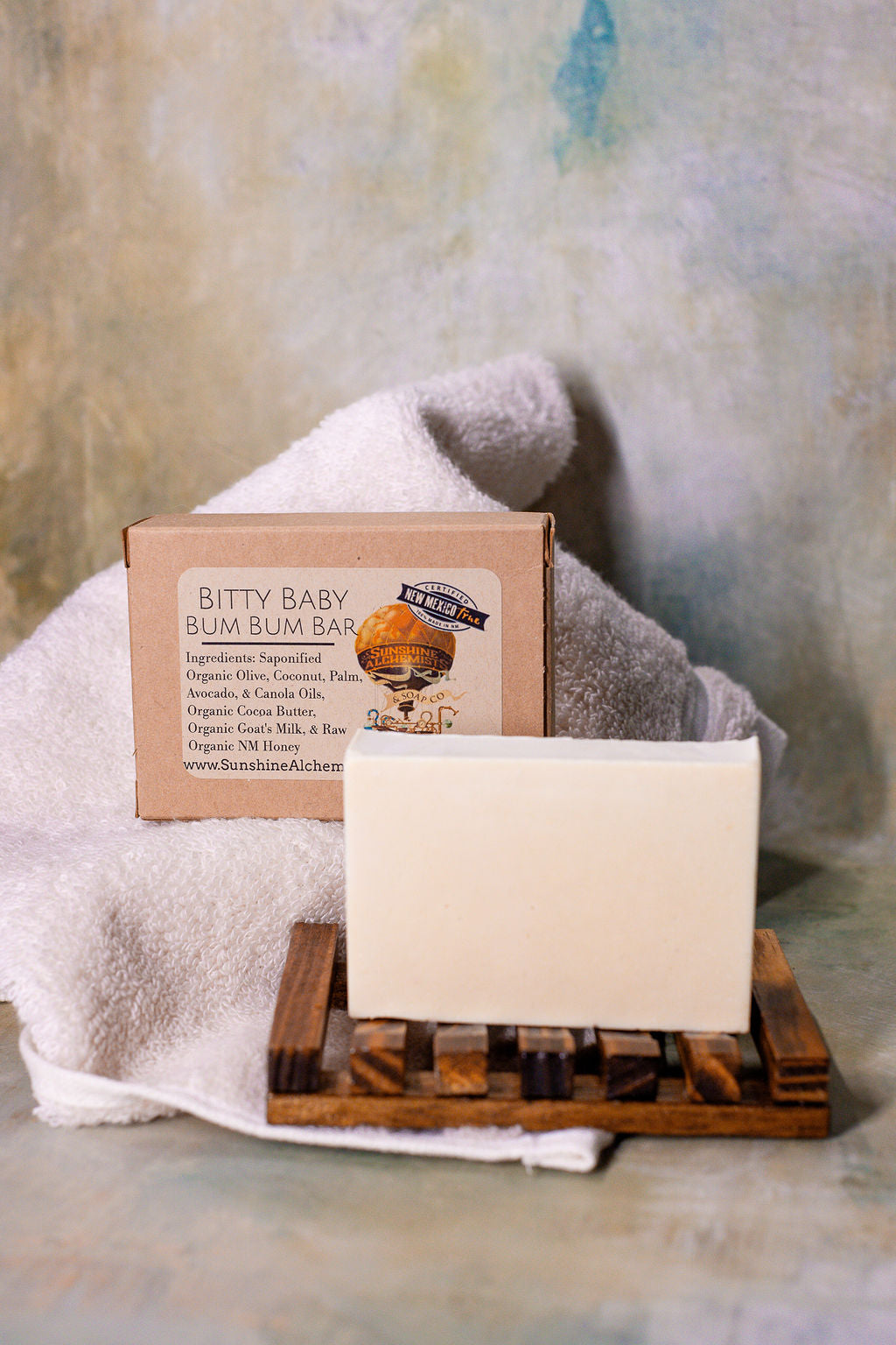 Bitty Baby Bum Bum Bar Handmade Goat's Milk Soap - Sunshine Alchemists & Soap Co